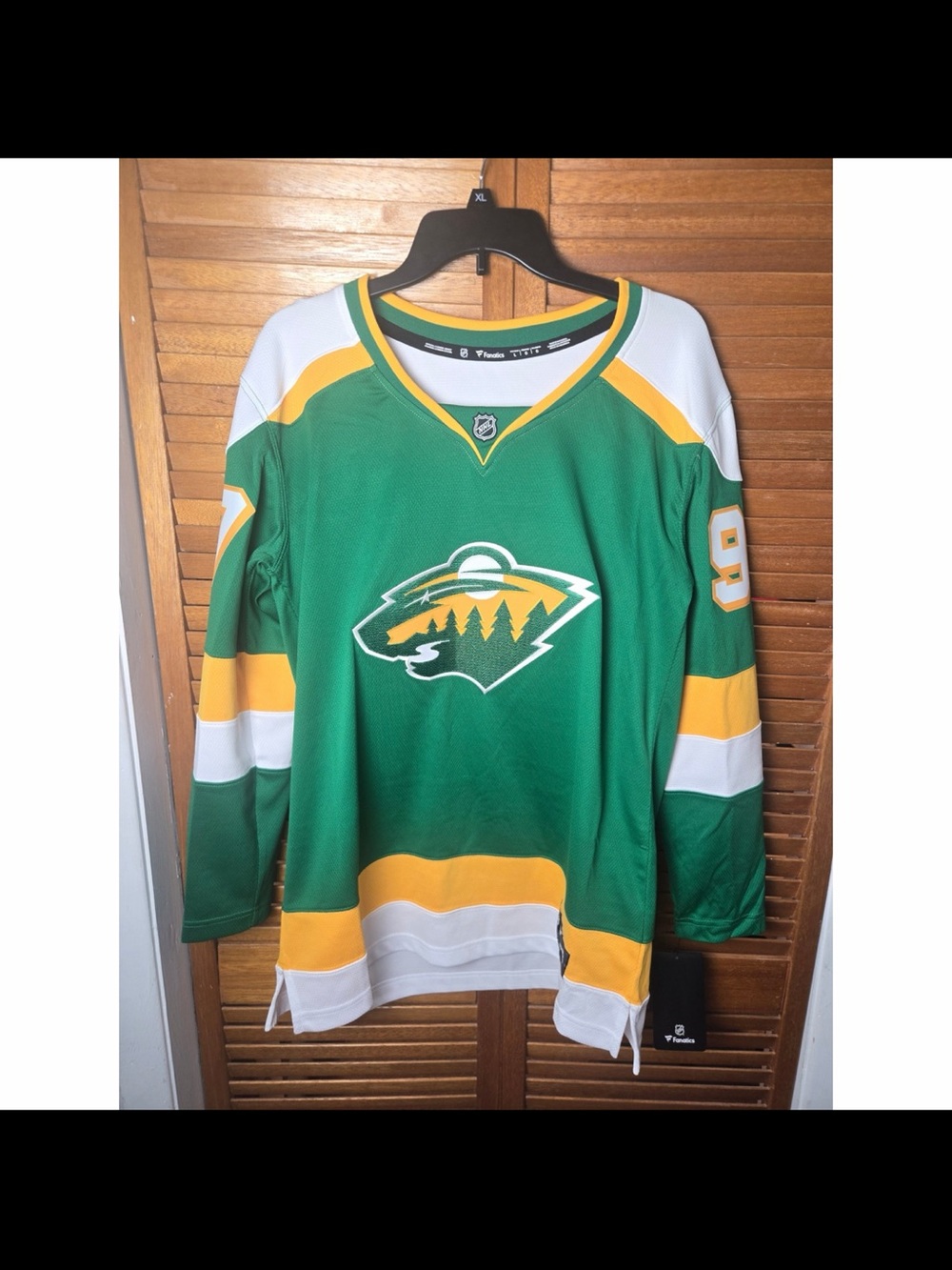 Minnesota Wild Kaprizov Fanatics Breakaway Jersey Womens Large